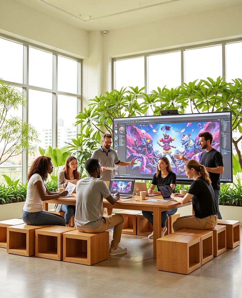 NakeQQ Studios Creative Environment